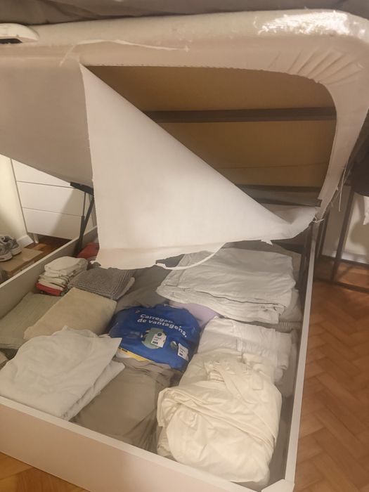 Cama - sommier branco