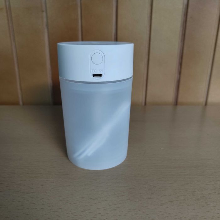 Mini Humidificador 260ML Aromaterapia Difusor Luz Led