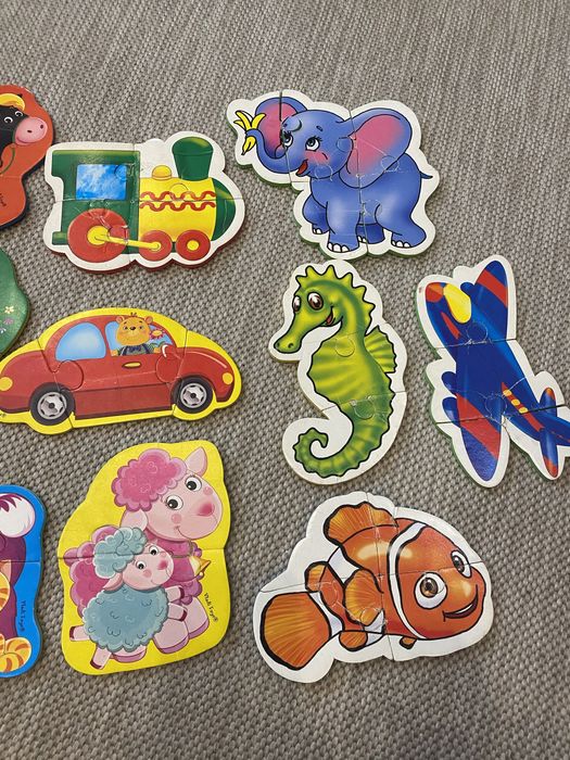 Мякі пазли для малюків