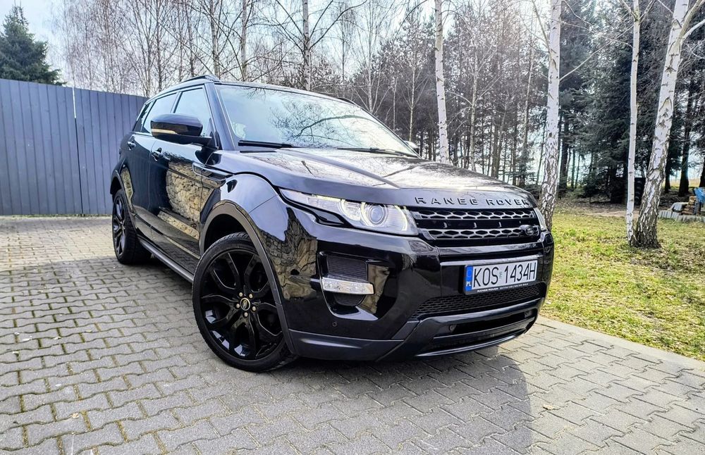 Land Rover Range Rover Evoque 2.0 Si4 Dynamic Black Edition 97 tys km ASO Panorama Meridian Kamera