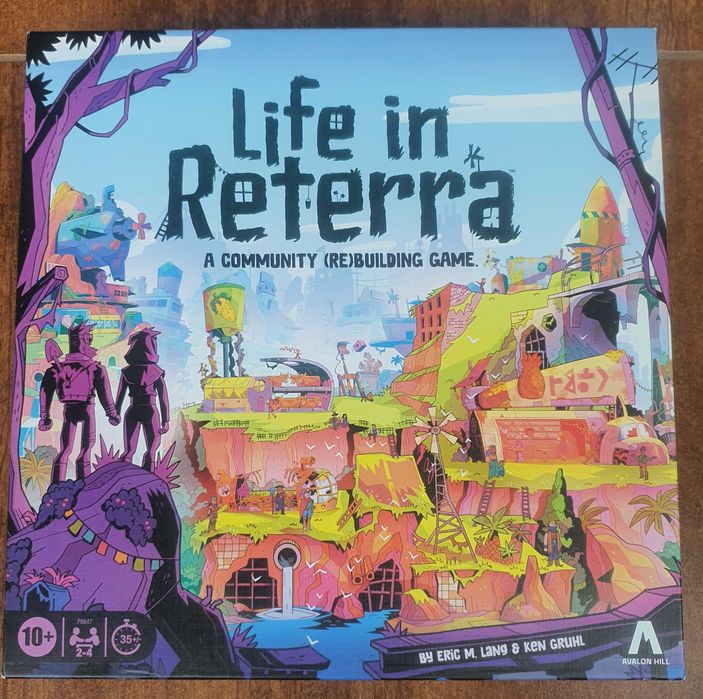 Life in Reterra, gra planszowa, EN