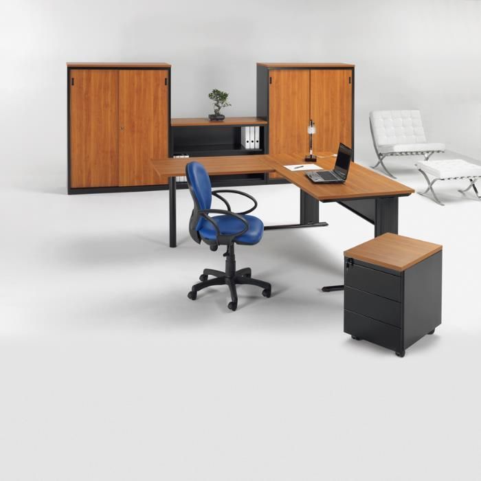 Secretária reta de Escritório - Linha Express Nova
