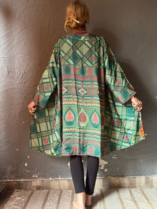Kimono dwustronne narzutka z Indii