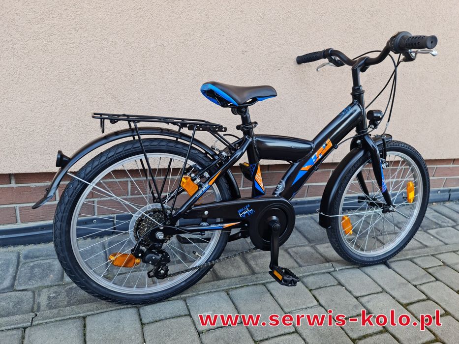 Rower dziecięcy BELLINI koła 20 ALUMINIUM shimano okazja rabat POLECAM