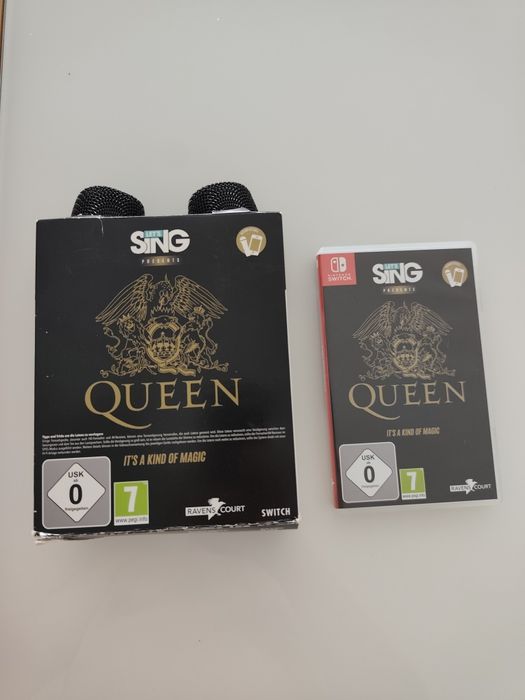 Jogo nintendo switch Let's Sing Queen  (com microfones)