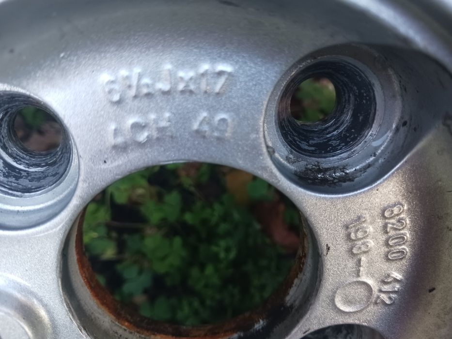 Jantes 17" Renault Megane 2 (4 furos)