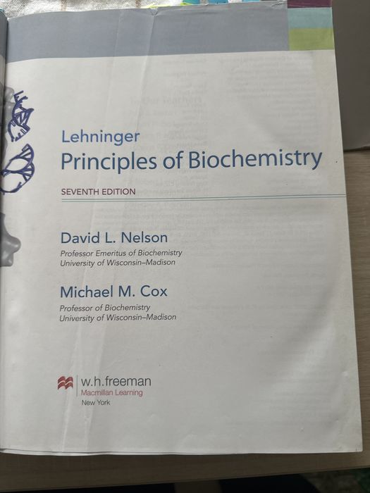 Lehninger Principles of Biochemistry