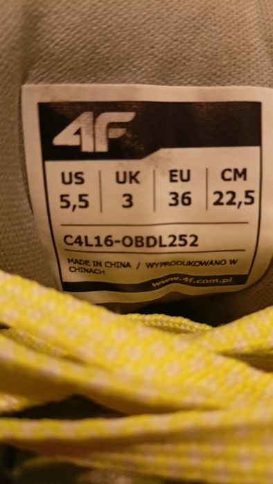 Buty 4F rozmiar 36