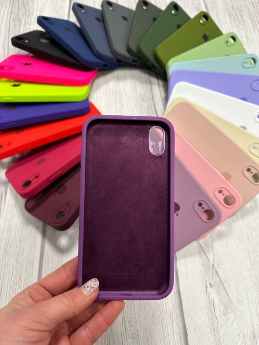 Чехол Накладка Силикон кейс Айфон Iphone XR Xr xr Чохол сілікон кейс