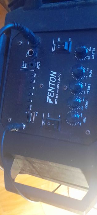 FENTON Karaoke Live280 Station! 900w Bomba Musical portatil