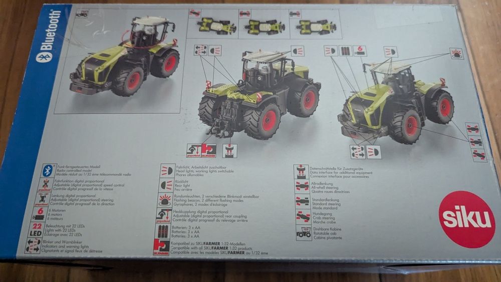 Claas xerion siku Control traktor zdalnie sterowany