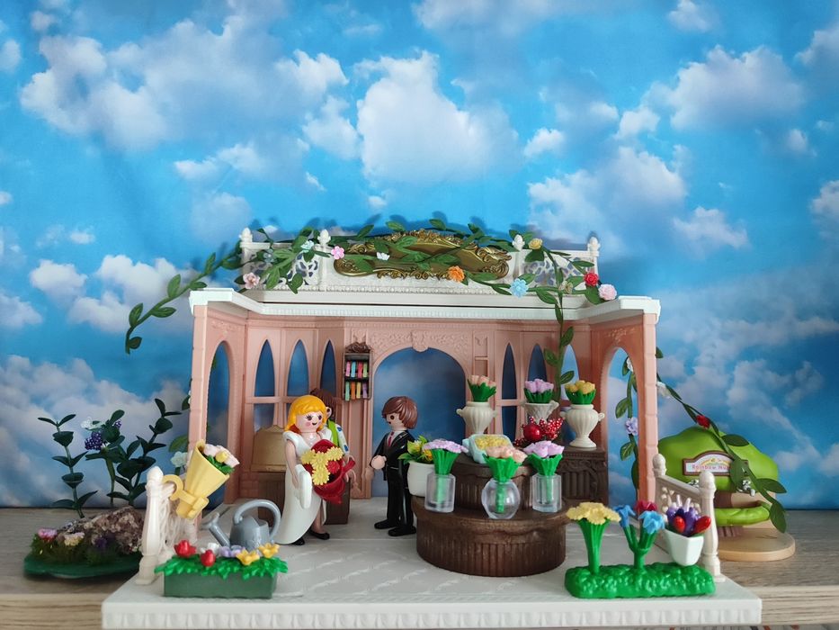 Silvanian, Playmobil  Магазин квітів