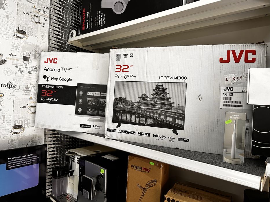 Tv JVS  32 cale Android dvbt 2. wifi  yutobe  netflix. PROMOCJA