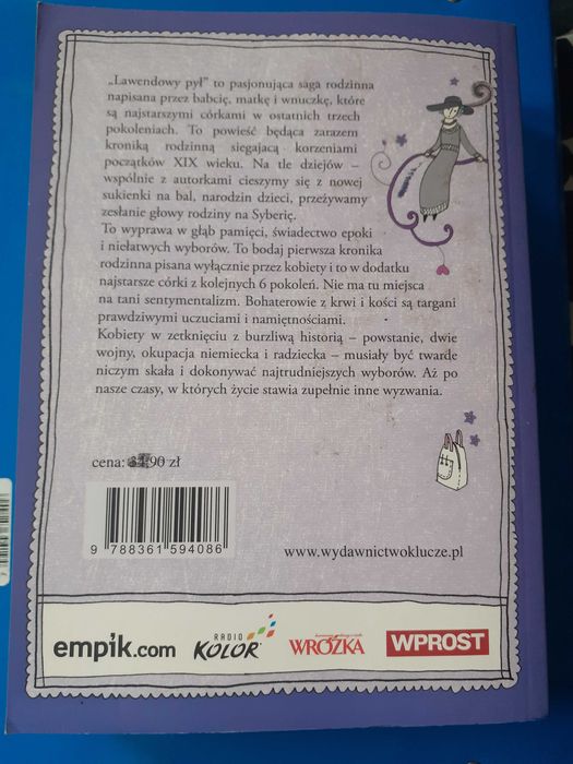 Marcinkowska- Shmidt- Lawendowy pył