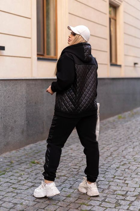 Тёплый костюм с курткой батал 44-58