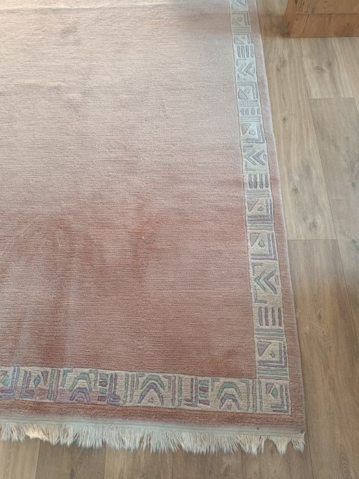 Piekny dywan wełniany ręcznie tkany Nepal 173 × 245 cm