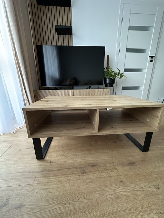 Ława Masimo 90cm dąb artisan metalowe czarne nóżki nowa