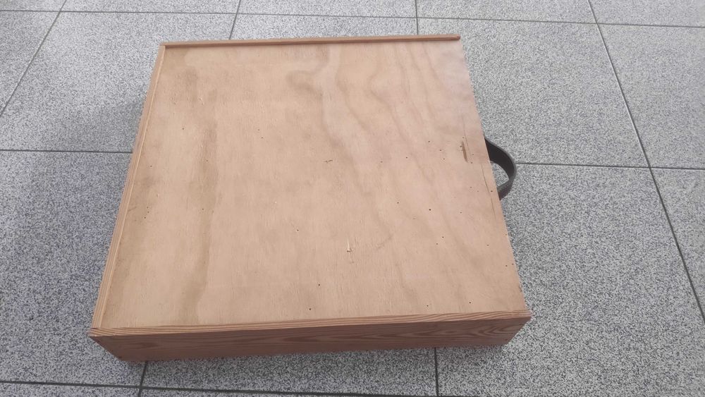 Caixa "vintage" madeira