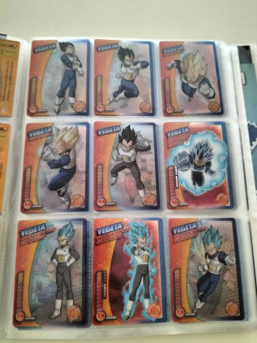 Coleção completa de Trading Cards Dragon Ball Super