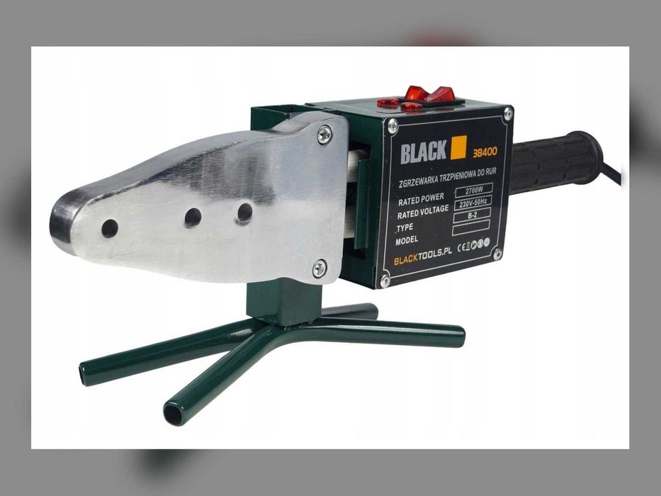 Zgrzewarka Do Rur PP PVC PE 1500 W Zestaw 7 Matryc 16-63 Mm Nożyce Walizka Hydrauliczna