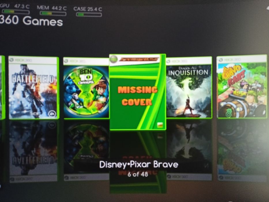 Cały zestaw Xbox 360 z grami.