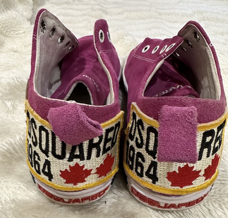 Замшевые яркие Кеды Dsquared