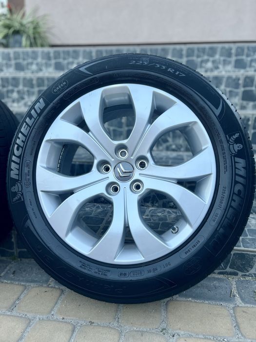Колеса в зборі 5х108 r17 літо 225/55 Citroen C5 C6 Peugeot 408 508