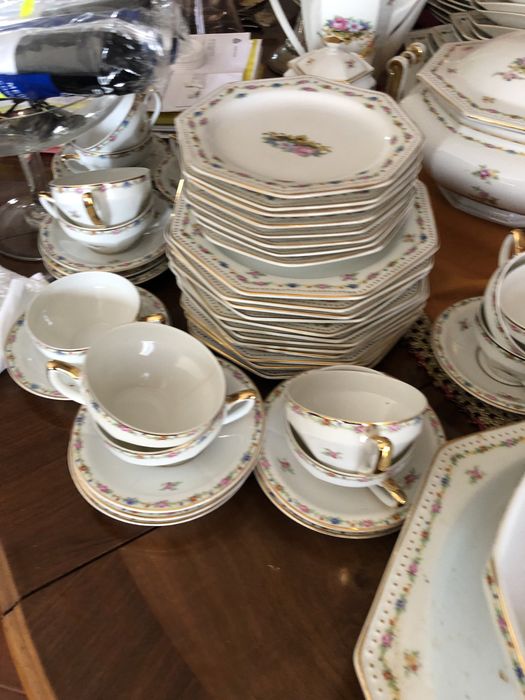 Serviço de jantar Vista Alegre antigo