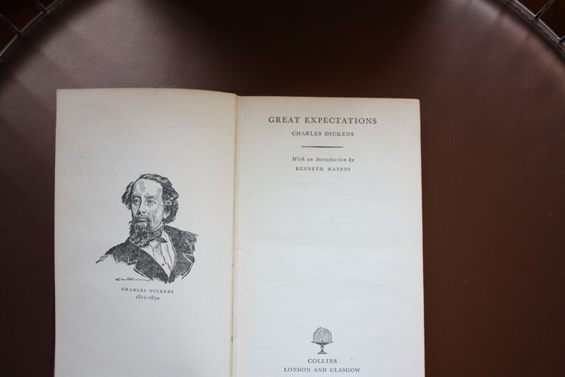 Livro Great Expectations CHARLES DICKENS 1953