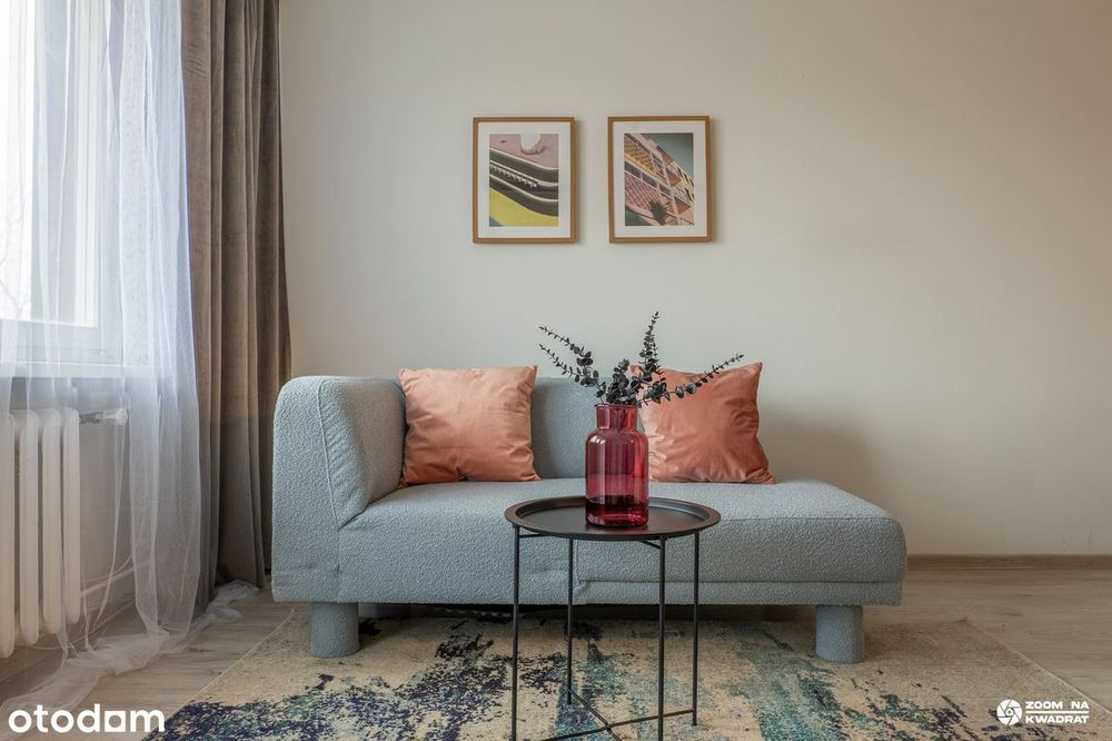 2 pokoje, 44m2 Ul. Okrzei