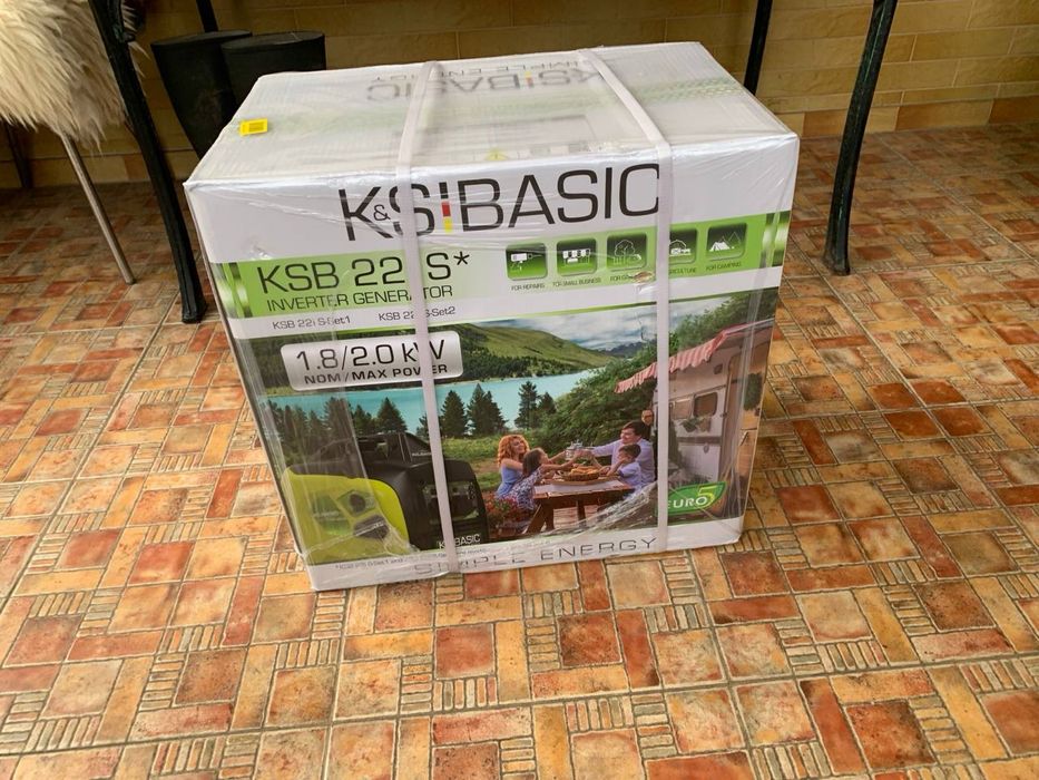 инверторный бензиновый генератор KS Basic KSB 22 IS