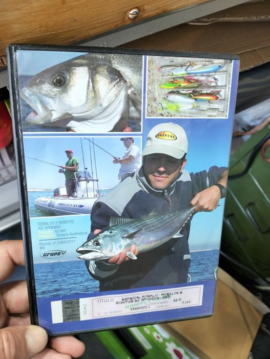 4 DVDS sobre pesca