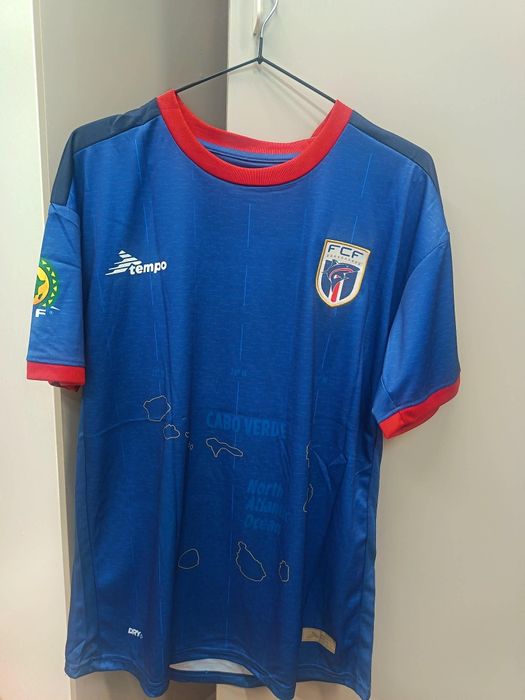 Camisas dá seleção de cabo verde