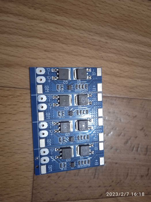 Плата защиты для карпового кораблика 7.4В 8.4В 10А