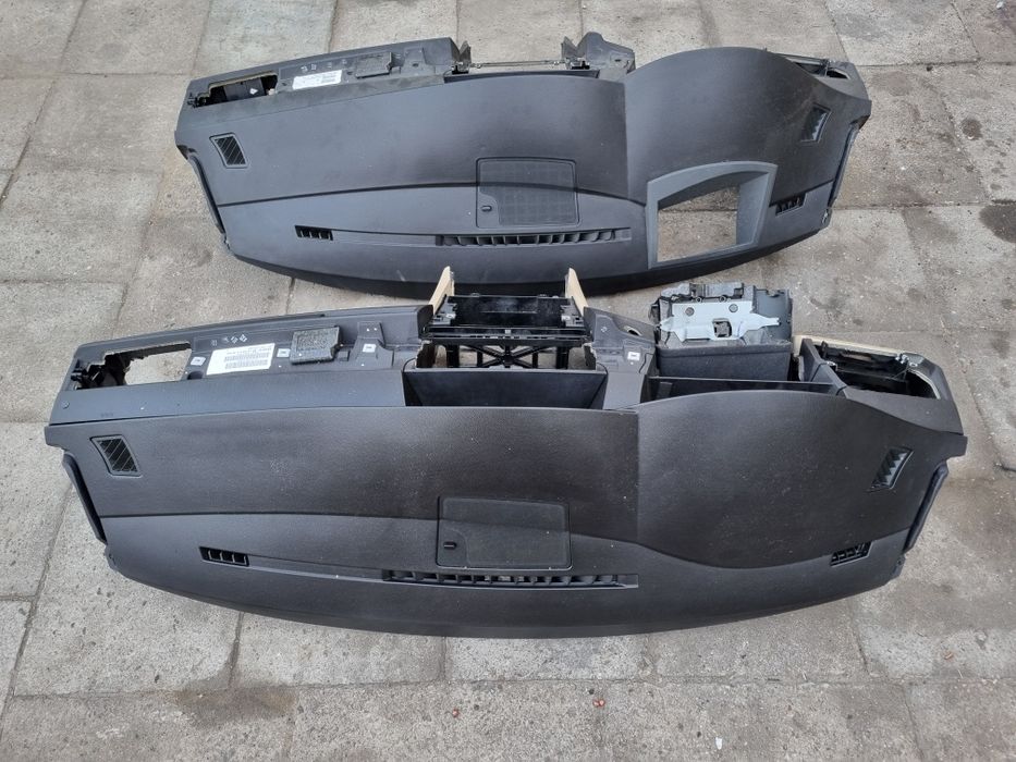 BMW e60 e61 deska rozdzielcza kokpit cupholder head up HUD przycisk