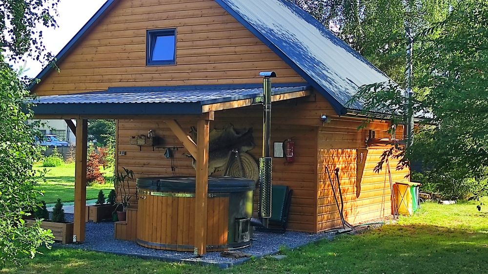 Wynajmę domek z balia, wędkowanie