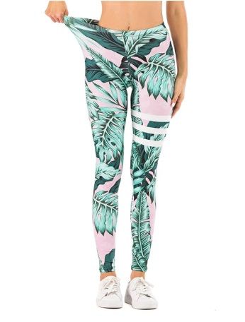 Legginsy damskie - rozmiar uniwersalny - piękny motyw - NOWE