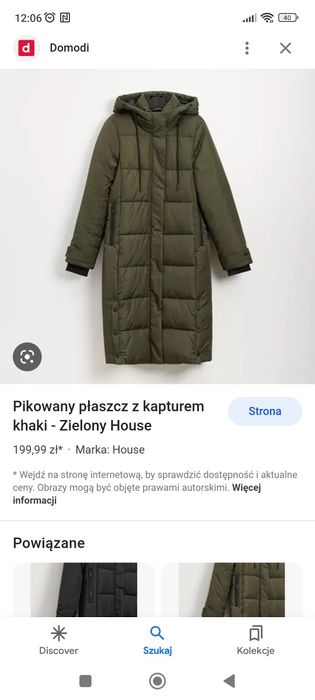 Plaszcz pikowany House -38