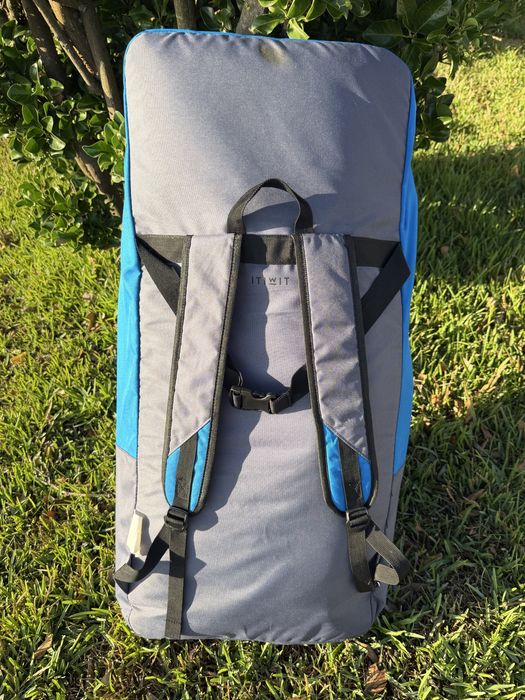 Prancha Stand Up Paddle 10’7” – Como Nova + Remo + Bomba + Quilha + Leash+ Mochila