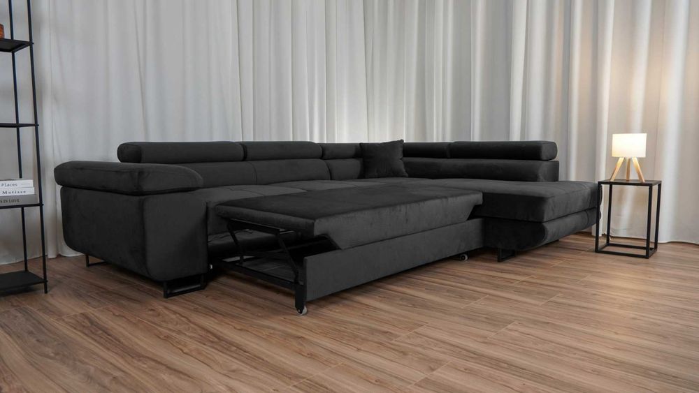 Narożnik Rio. Rogówka. Regulowane zagłówki. Sprężyny! Szybka dostawa!