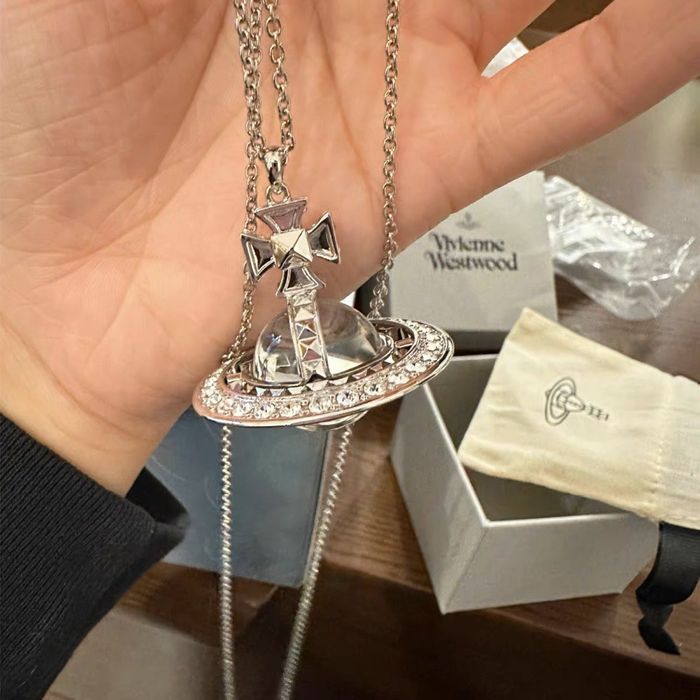 Підвіска Vivienne Westwood / Кулон сатурн Vivienne Westwood