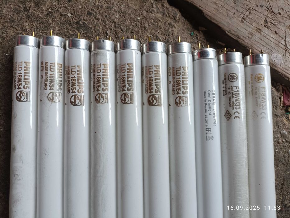 Люмінесцентні лампи philips tld 18w/54