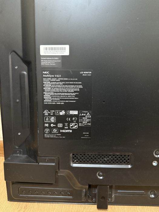 Монітор Nec Multisync V423