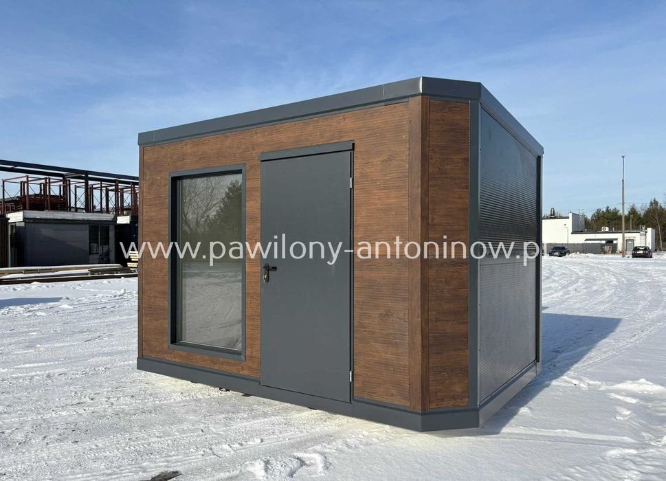 NOWY PAWILON Handlowy Kontener Biurowy Usługowy Sklep Komis - OD RĘKI