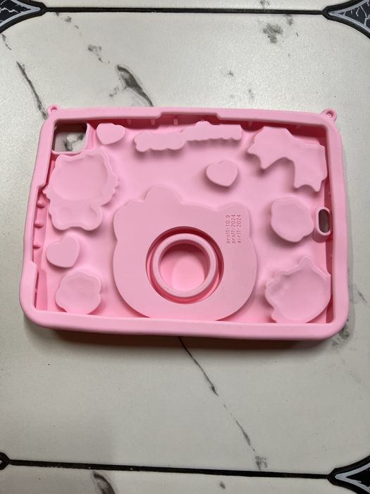 Чохол на Ipad 11 pro 2024 року, 3 д принт рожевий