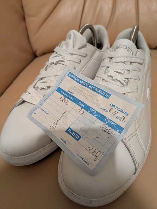 Trampki, tenisówki damskie LAKOSTE rozmiar 38/24.