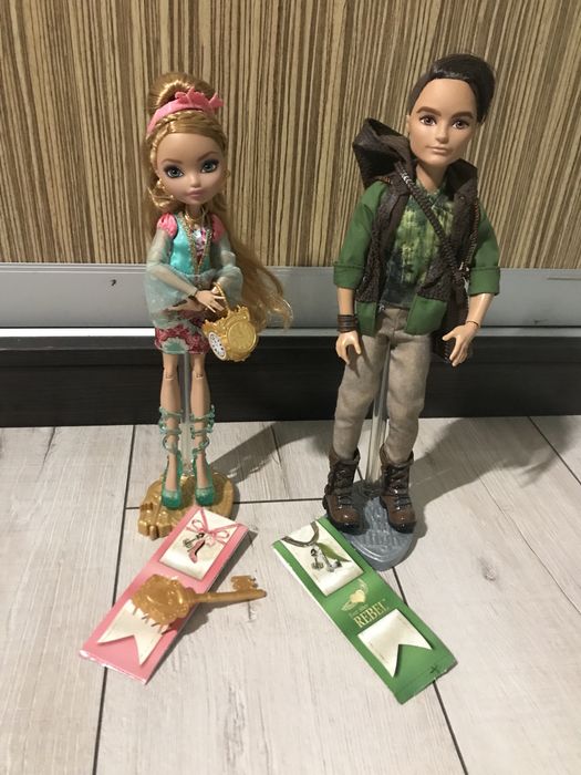 Ever After High полная комплектация Эшли, Хантер, Декстер, Алистер