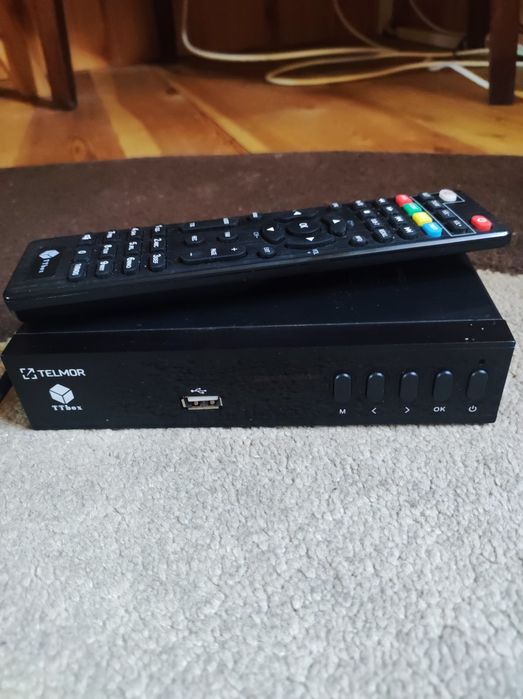 Dekoder telewizyjny DVB-T 2  telmor