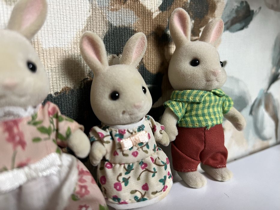 Sylvanian families кухня спальня семья family silvanian сімʼя спальня