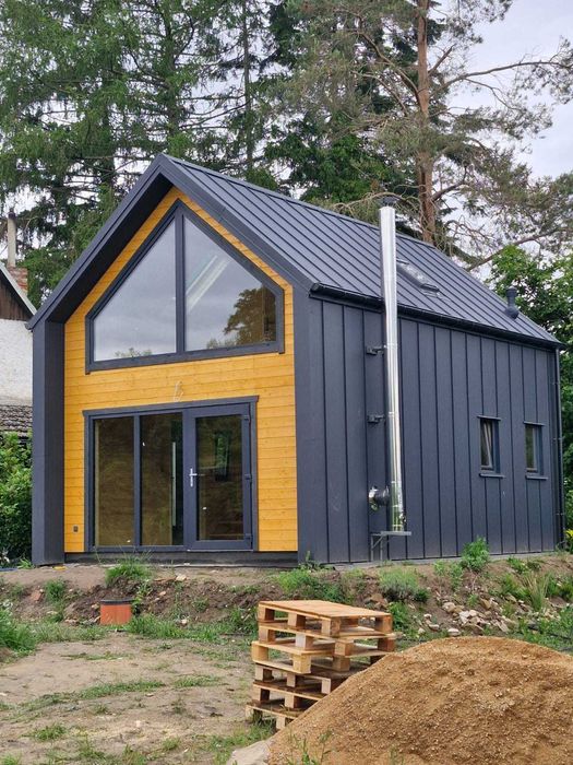 Domek drewnianyletniskowy Modern,,do35m2, ogrodowy, 5x5mPROMOCJA